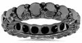 Gold-Plated Sterling Silver Round Wedding Band