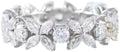 14K White Gold-Plated Sterling Silver Round Wedding Band
