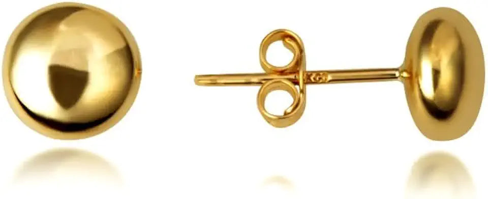 Gold-Tone Stud Earrings
