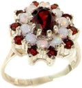 Sterling Silver Garnet Ring