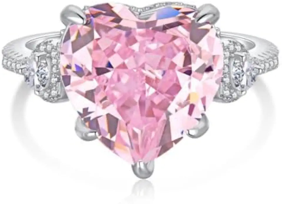 Gold-Tone Heart Wedding Band