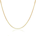 Gold-Tone Box Chain Layered Necklace