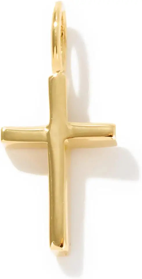 Gold-Tone Cross Pendant