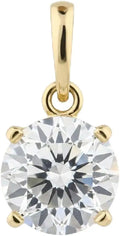Gold-Tone Pendant, 6mm
