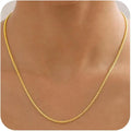 18K Gold-Plated Sterling Silver Rope Necklace