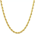 Gold-Tone Rope Necklace