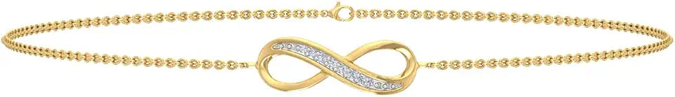 Gold-Tone Infinity Bracelet