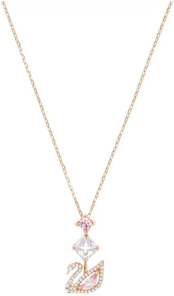 Crystal Swan Jewelry Piece