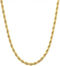 Gold-Tone Rope Necklace