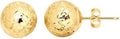 Gold-Tone Crystal Stud Earrings