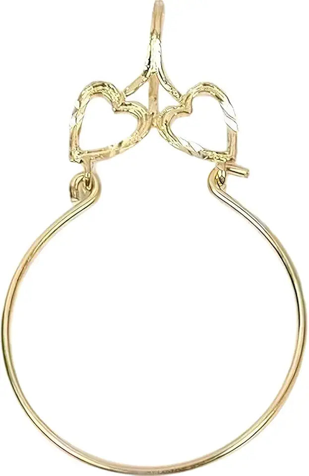 Gold-Tone Heart Charm