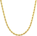 Gold-Tone Rope Necklace, 1.5mm