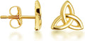 Gold-Tone Stud Earrings