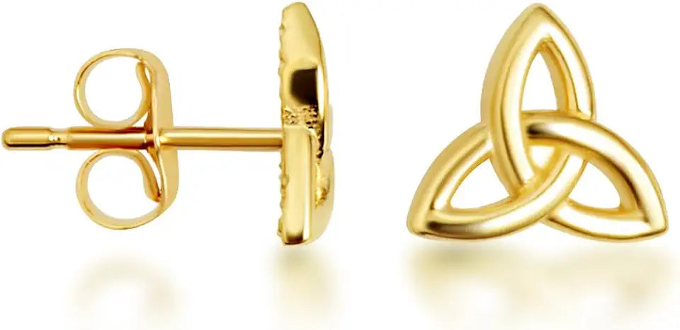Gold-Tone Stud Earrings