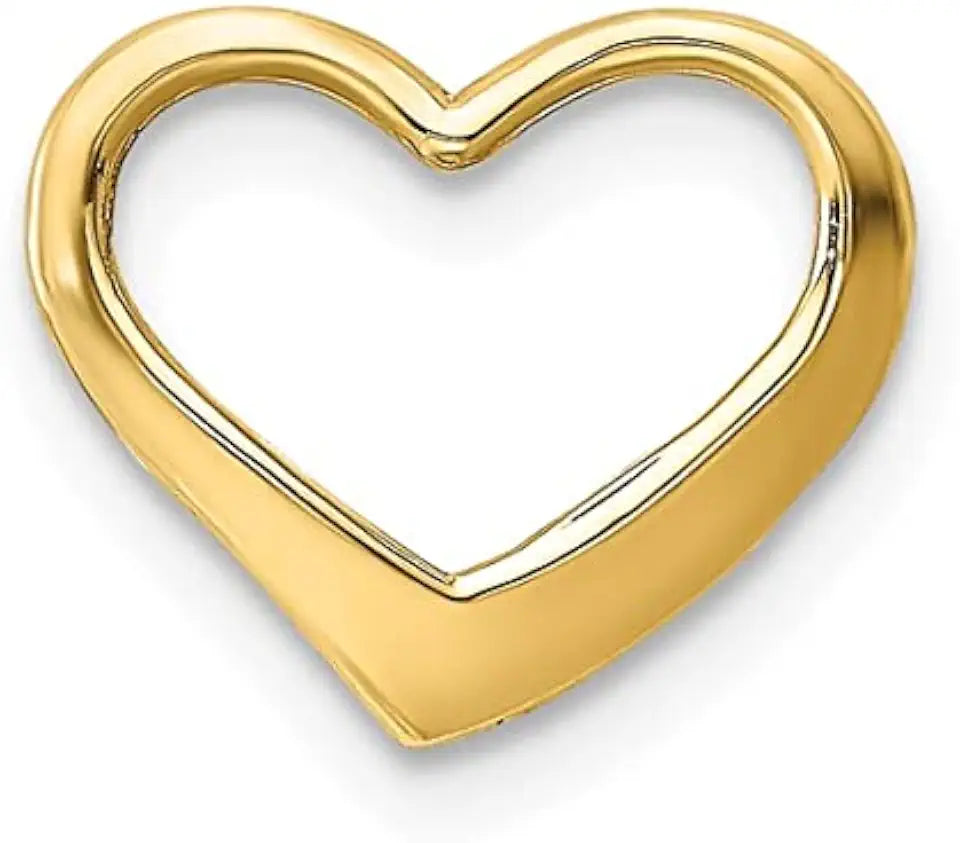 Gold-Tone Heart Pendant