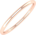 Gold-Tone Wedding Band, 1.5mm