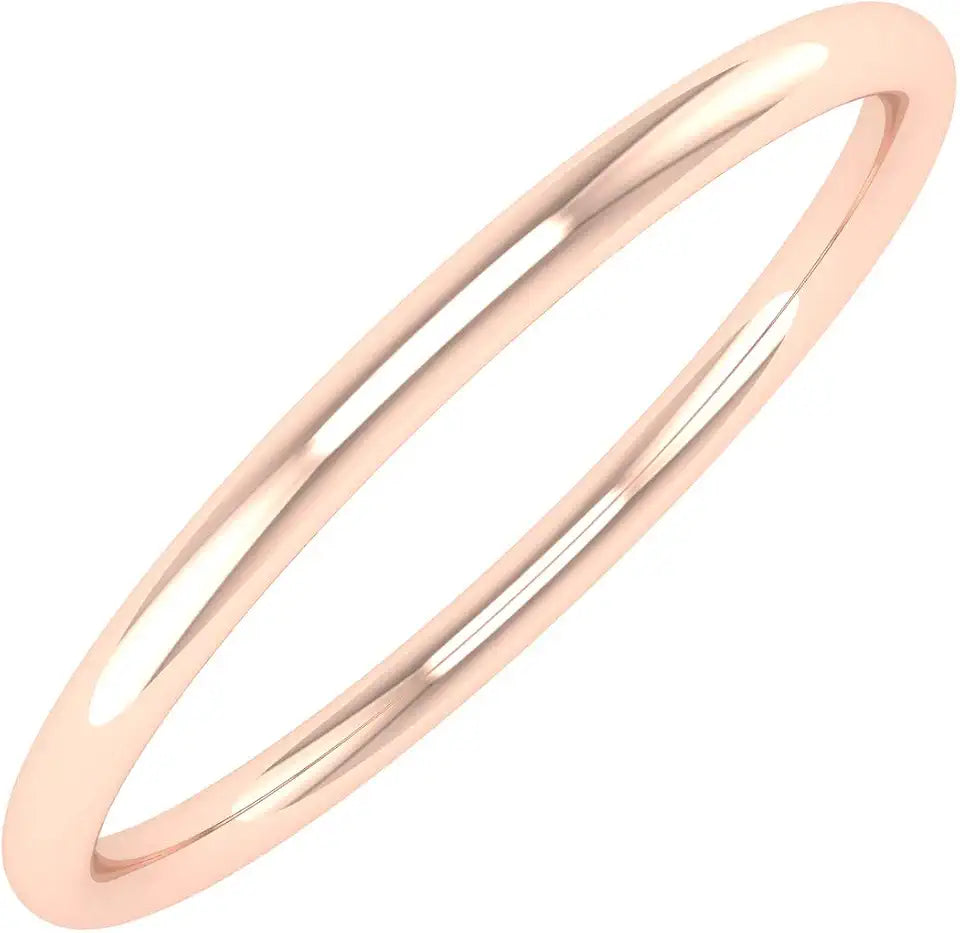 Gold-Tone Wedding Band, 1.5mm