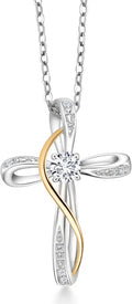 Infinity Cross Necklace