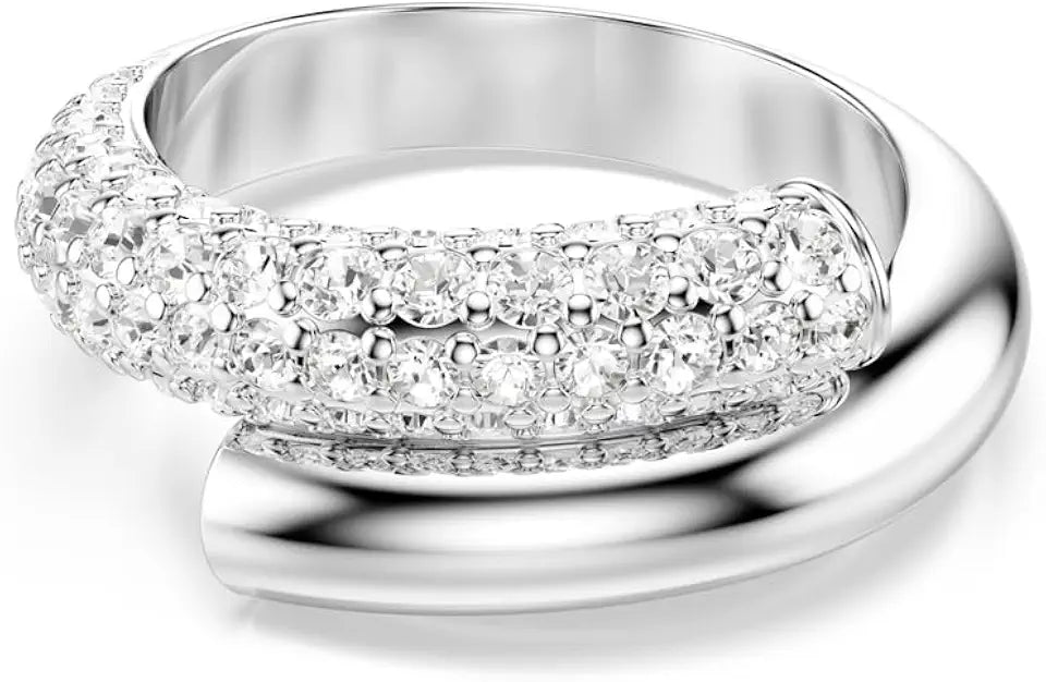 Rhodium-Plated Ring