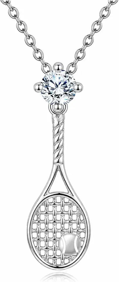 Sterling Silver Moissanite Necklace