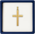Gold-Tone Cross Necklace