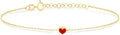 Gold-Tone Heart Bracelet