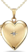14K Gold-Filled Locket Heart Necklace