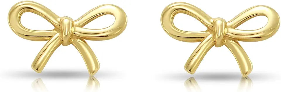 Gold-Tone Stud Earrings