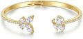 Gold-Tone Butterfly Bracelet