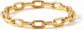 Gold-Tone Paperclip Ring
