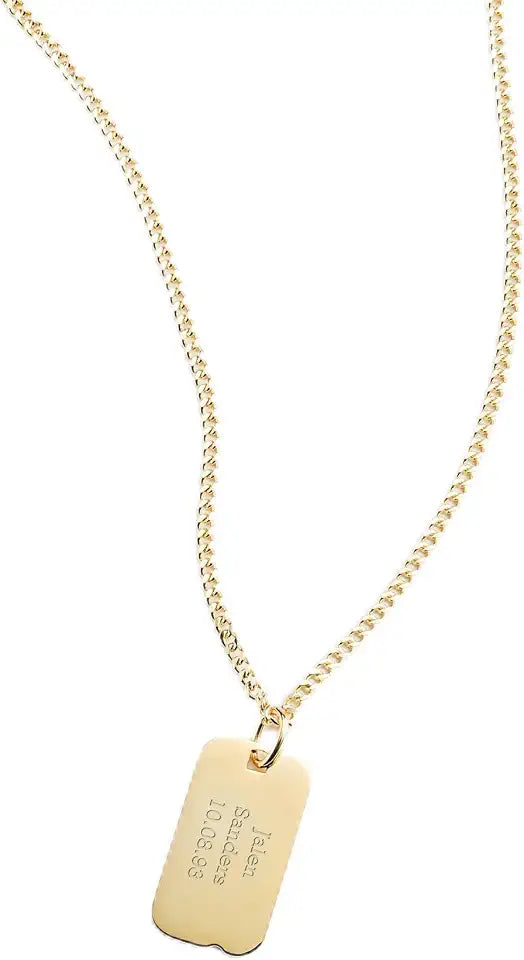Gold-Tone Sterling Silver Necklace