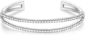 Gold-Tone Moissanite Bracelet