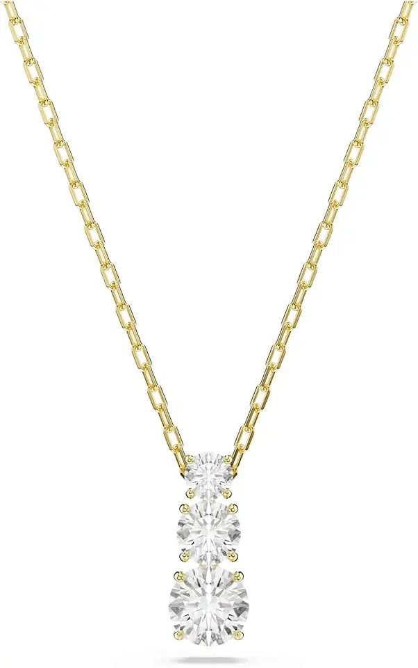 Gold-Tone Round Pendant