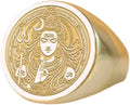 Gold-Plated Sterling Silver Ring