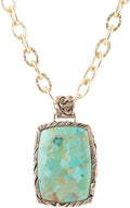 Turquoise Floral Necklace
