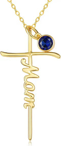 Gold-Tone Cross Necklace