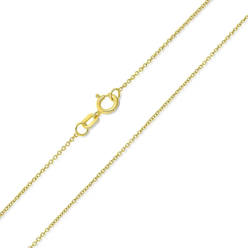 Gold-Tone Necklace, 0.5mm