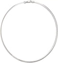 Sterling Silver Necklace, 4MM