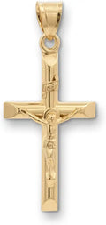 Gold-Tone Cross Pendant