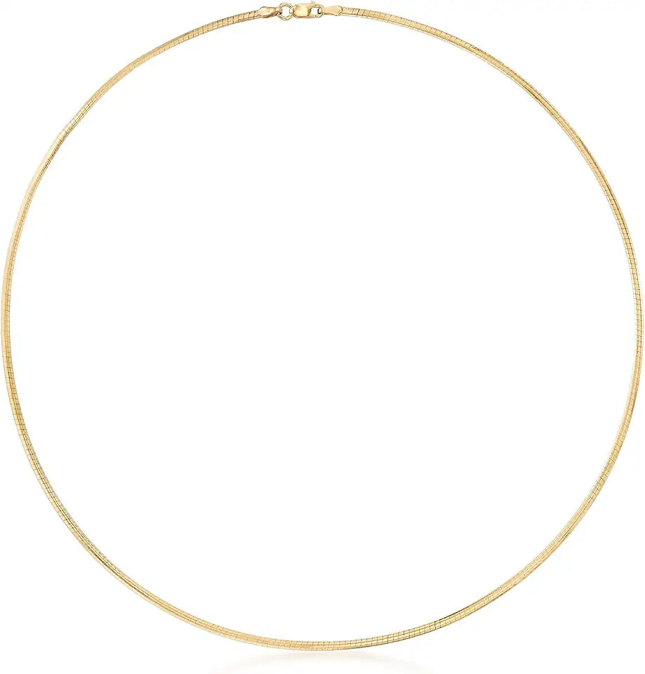 Gold-Tone Necklace, 2mm