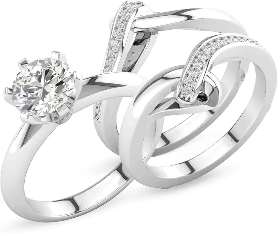 Moissanite Engagement Ring