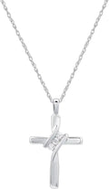 Gold-Tone Cross Pendant