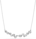 Rhodium-Plated Necklace