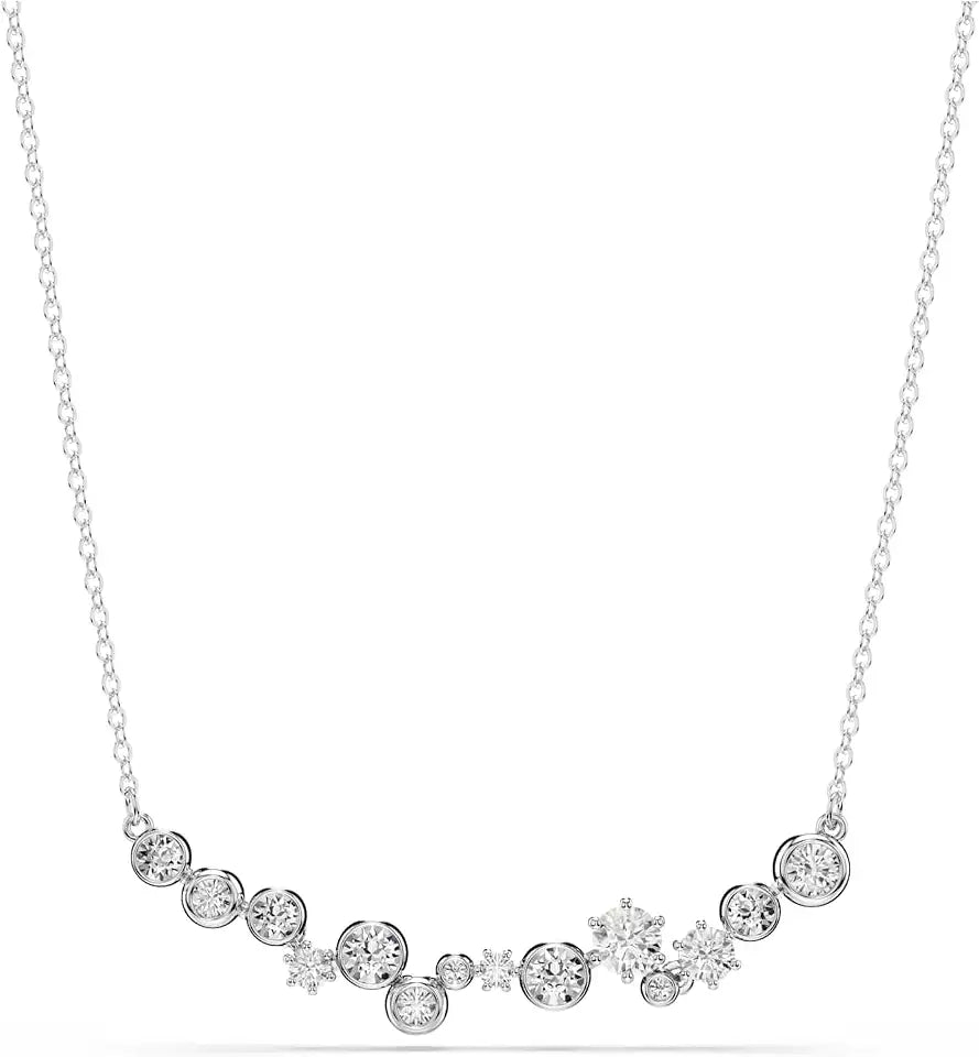 Rhodium-Plated Necklace