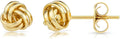 Gold-Tone Stud Earrings, 7mm