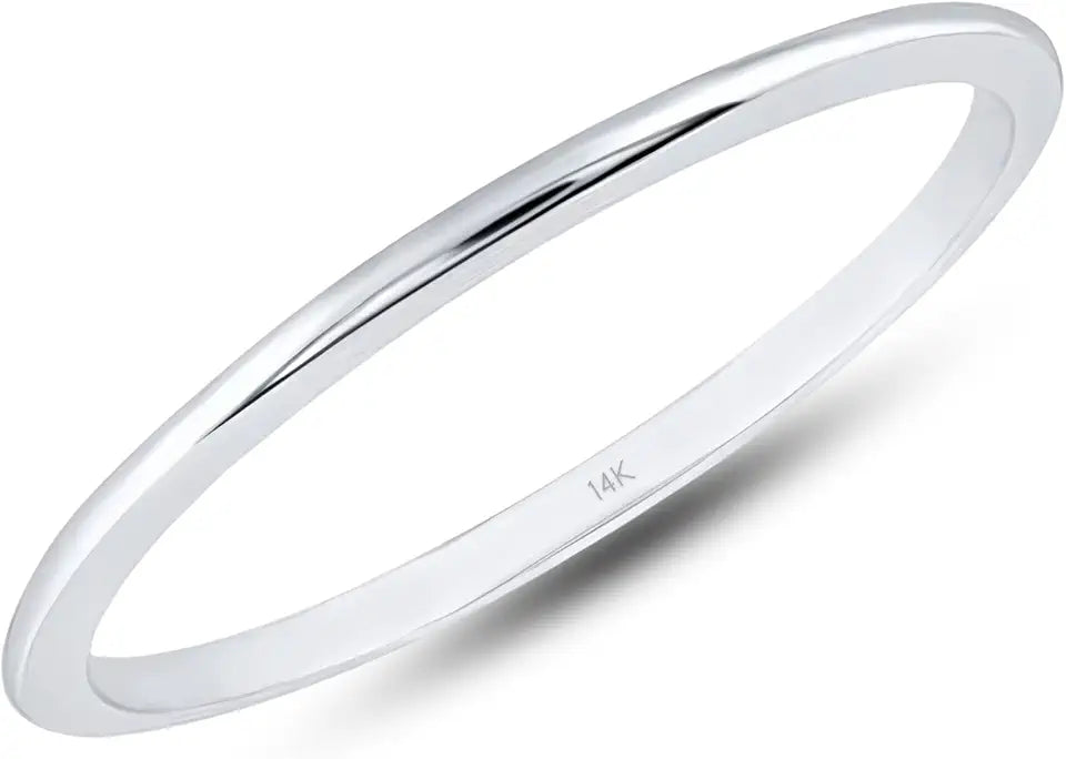 Gold-Tone Wedding Band