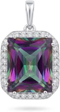 Sterling Silver Topaz Pendant