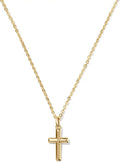 14K Gold-Filled Cross Necklace