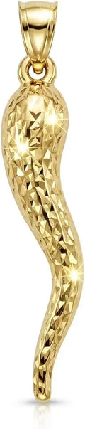Gold-Tone Drop Pendant