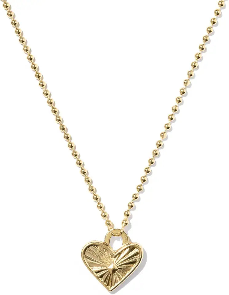14K Gold-Filled Heart Necklace